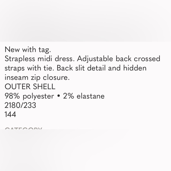 Zara Satin Effect Midi Dress. NWT. Size X Small - Picture 13 of 13